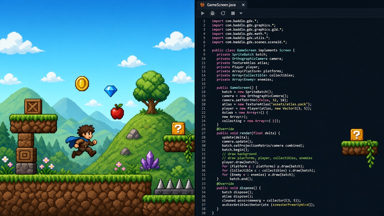 LibGDX Platformer