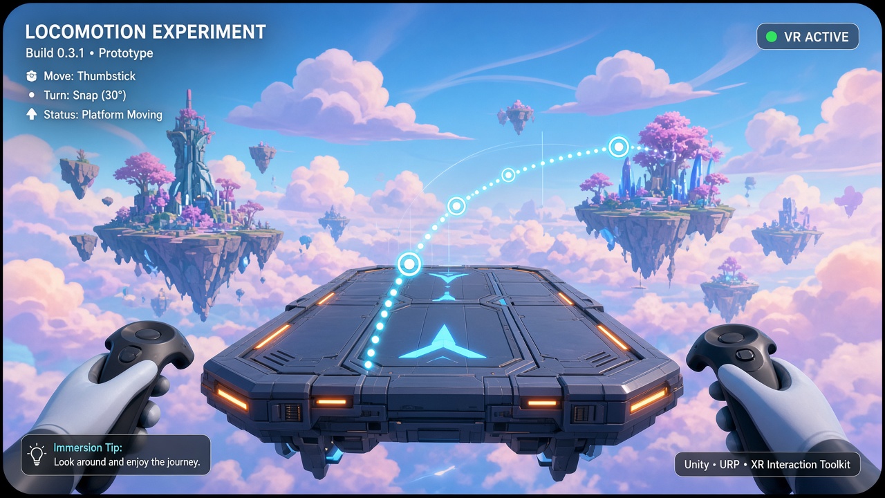 VR Flying Platform